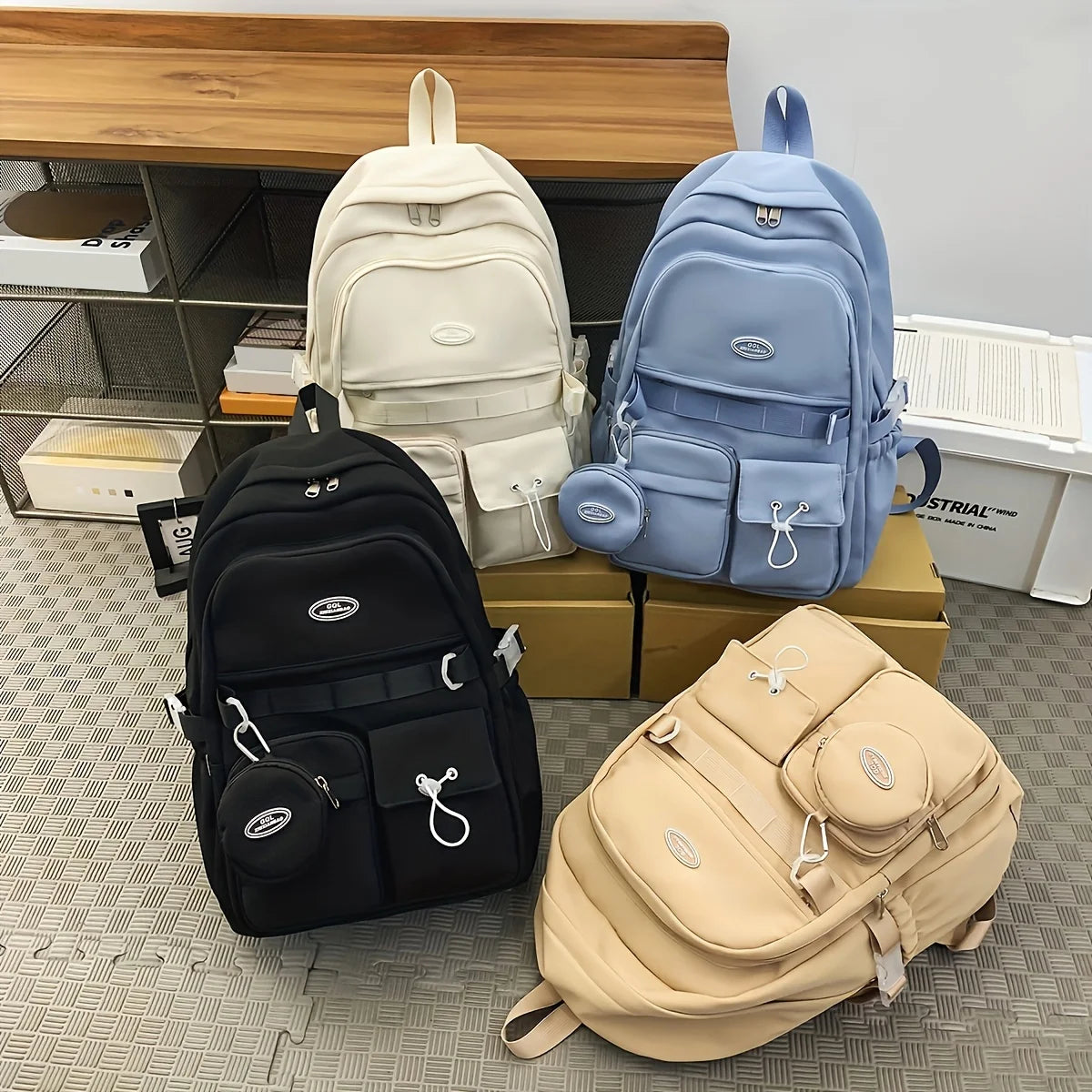 Large Capacity Sports Travel Backpack - Student School & Leisure Bag