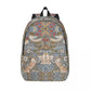 William Morris Tree of Life Canvas Backpack - Floral Art 15 Inch Laptop Bag