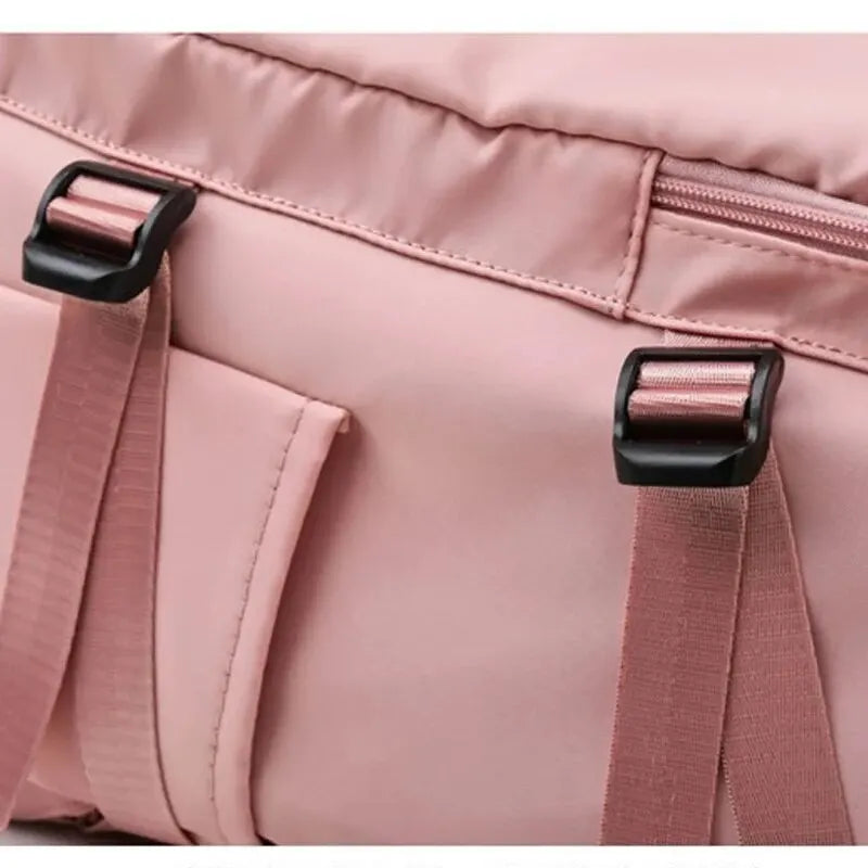 Rilibegan Waterproof Sport Backpack - Large Fitness Travel Bag with Shoe Compartment