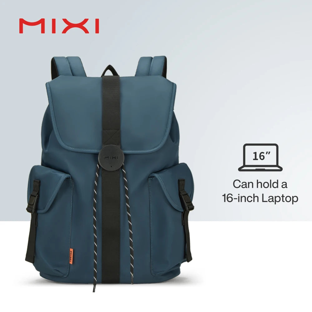 Mixi 17-Inch Waterproof Laptop Backpack - Lightweight Travel Rucksack for College & Work