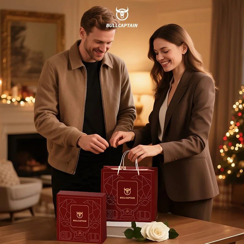 CONTACT'S Crazy Horse Leather Wallet - Men's Casual Coin Purse