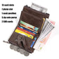 CAIBAO LAI Retro Chain Wallet with RFID Anti-Theft Protection
