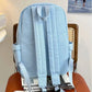 Denim Student Backpack - High Capacity Daily Commute Bag