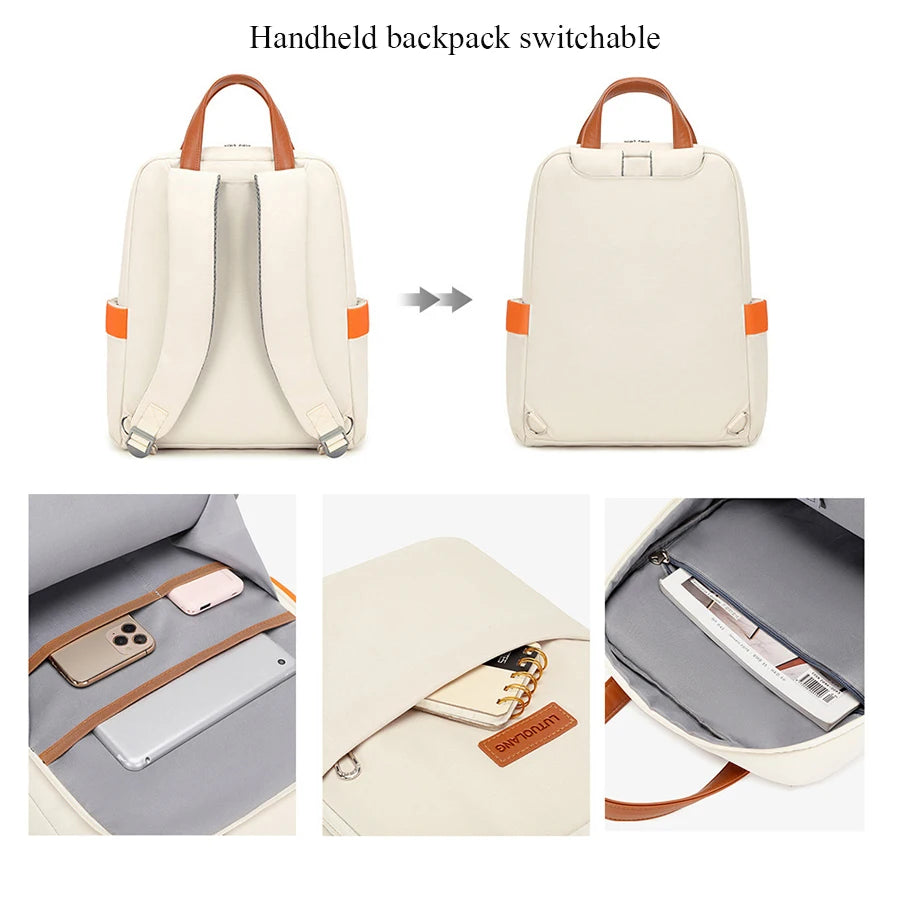 14-Inch Laptop Backpack for Women - Anti-Theft College & Travel Backpack