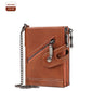 CAIBAO LAI Retro Chain Wallet with RFID Anti-Theft Protection