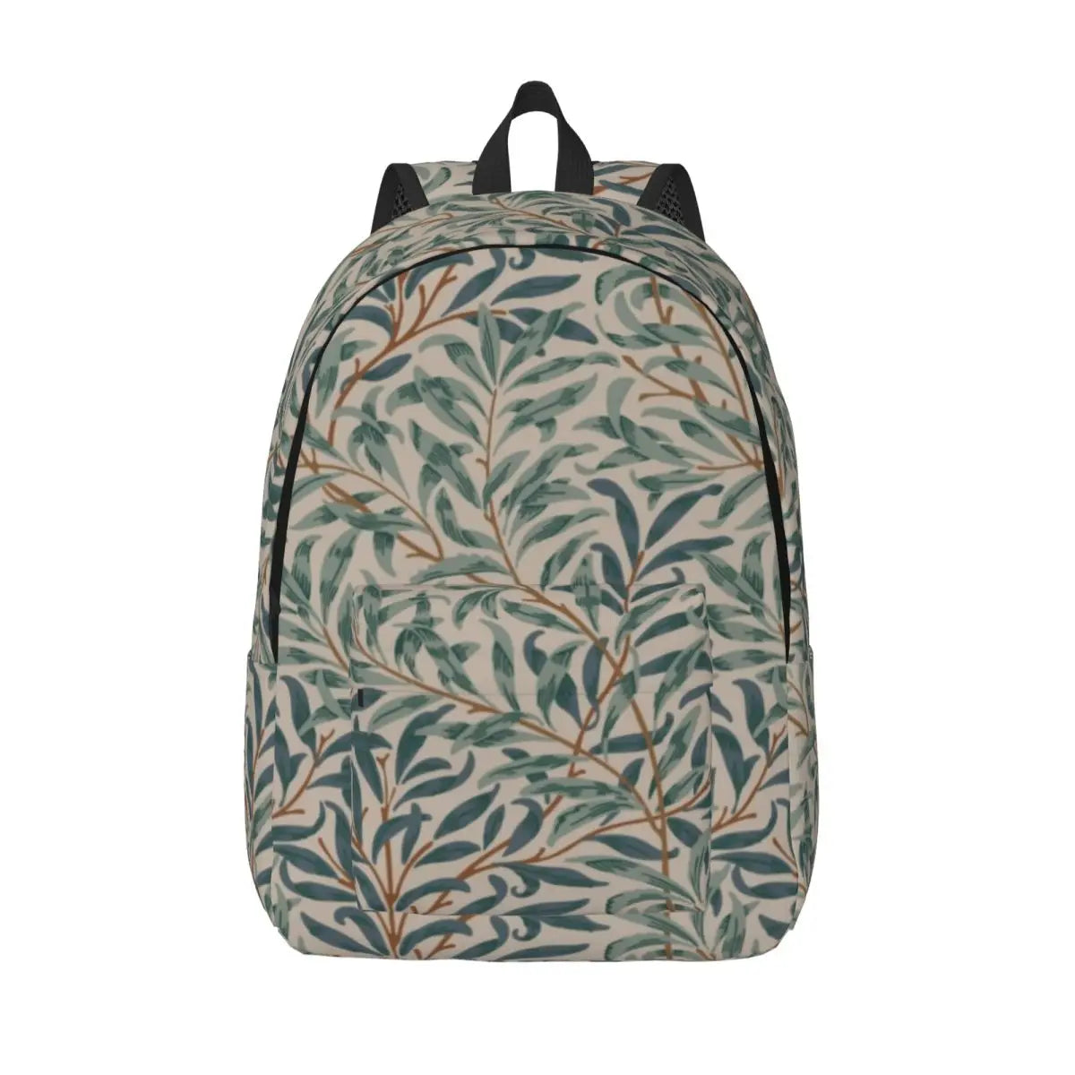 William Morris Tree of Life Canvas Backpack - Floral Art 15 Inch Laptop Bag