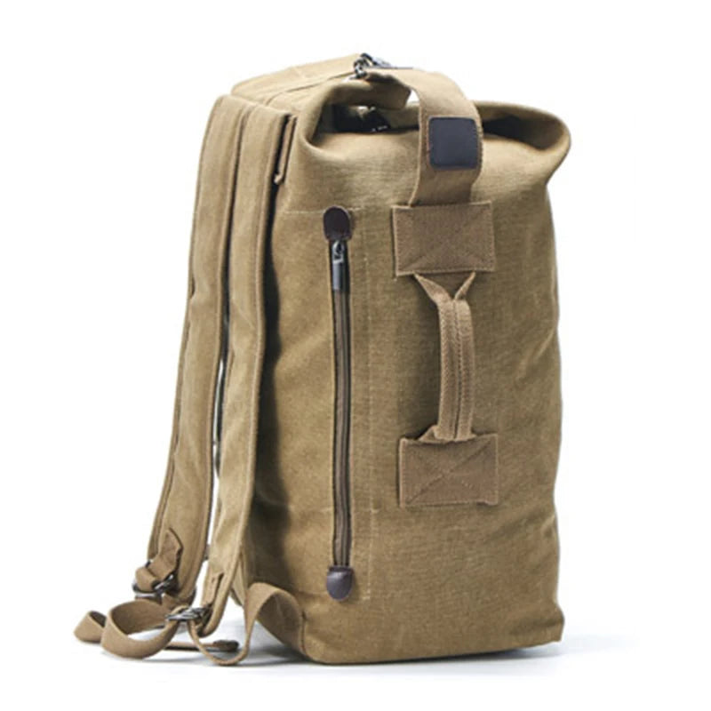 Mara's Dream Tactical Military Backpack - Large Canvas Travel Climbing Bag