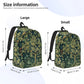 William Morris Tree of Life Canvas Backpack - Floral Art 15 Inch Laptop Bag