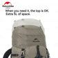 Naturehike 70L+5L Hiking Backpack - Waterproof Mountaineering Pack with Rain Cover