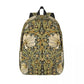 William Morris Tree of Life Canvas Backpack - Floral Art 15 Inch Laptop Bag