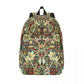 William Morris Tree of Life Canvas Backpack - Floral Art 15 Inch Laptop Bag