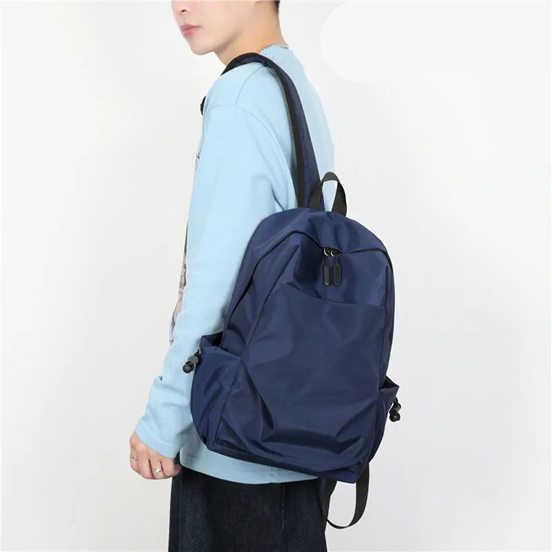 STACEYO Small Men's Backpack - Fashion Waterproof Canvas Sports Travel Bag